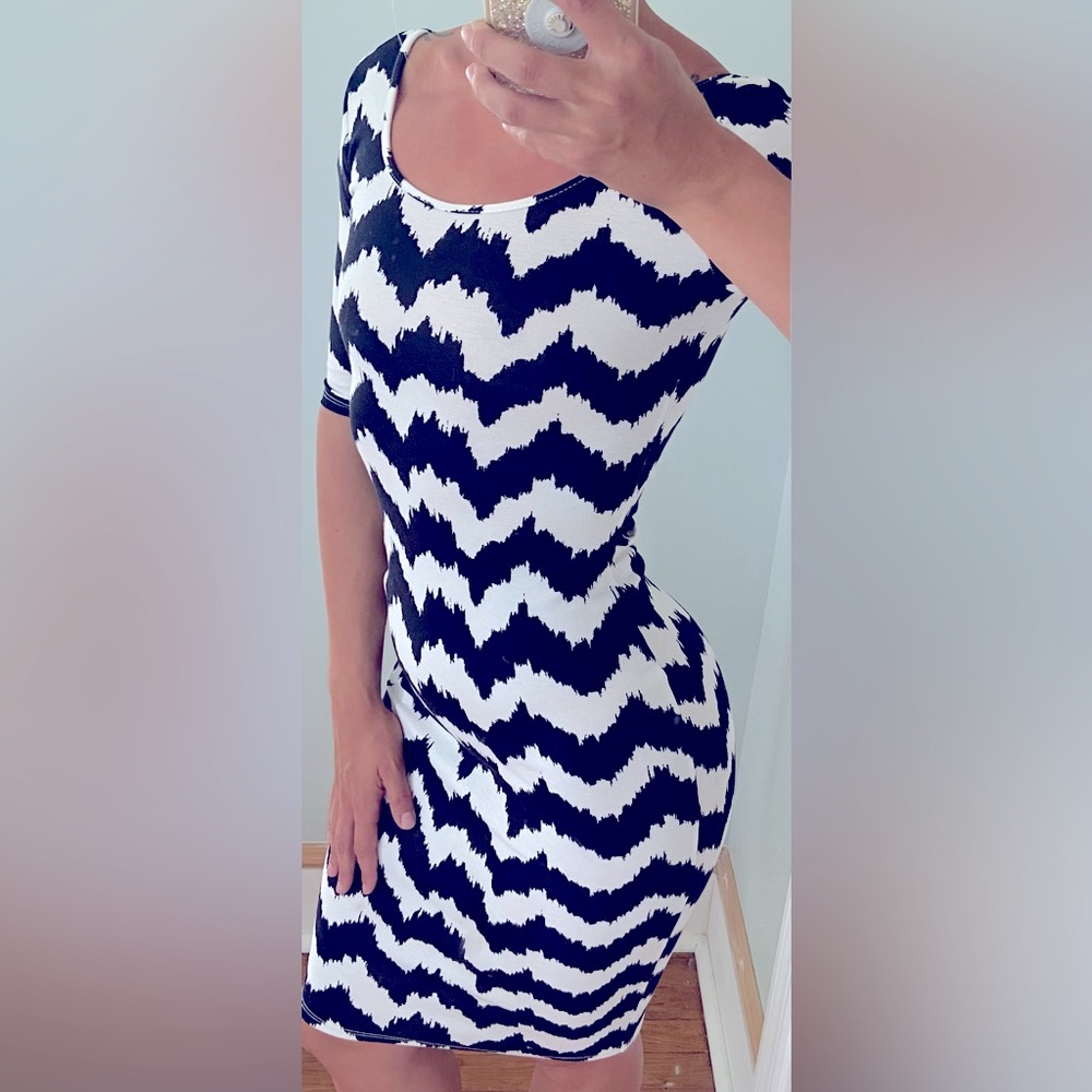 Alloy Apparel Printed Midi Dress